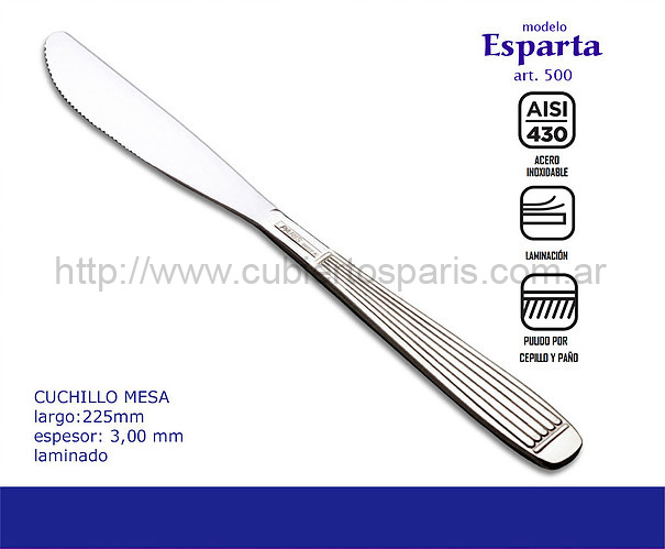 Cuchillo de mesa