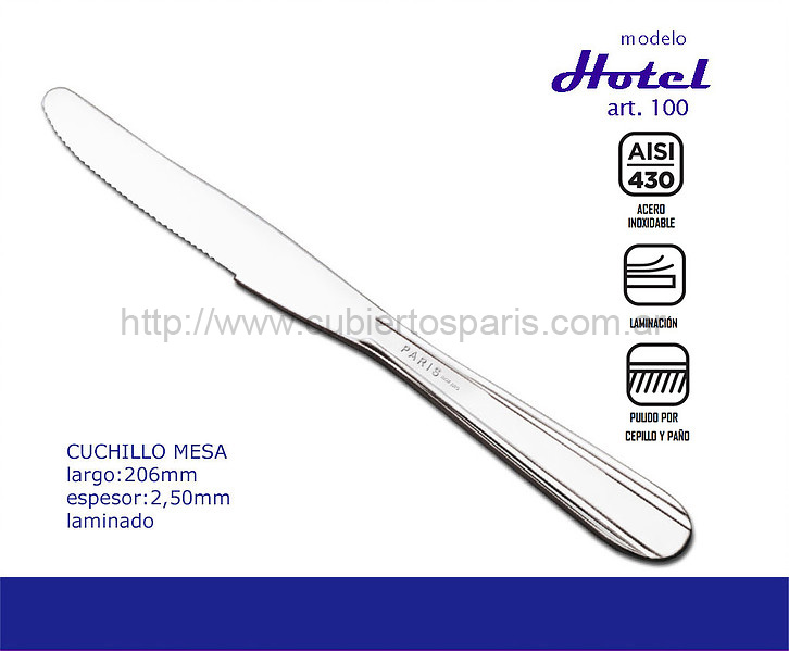 Cuchillo de mesa