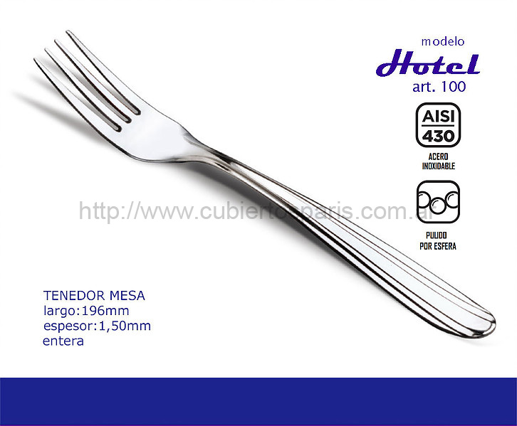 Tenedor de mesa